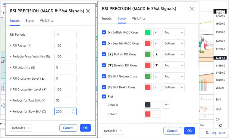 RSI Precision Settings